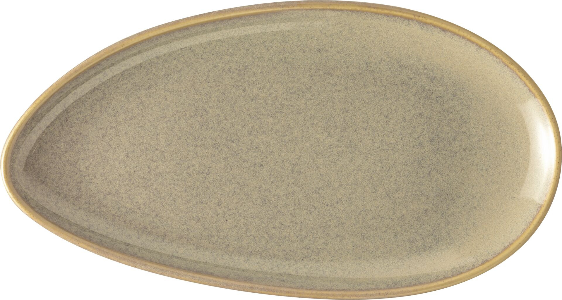 Porzellanserie „Vida" Platte flach oval 25,5cm